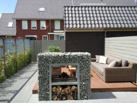 Schitterende Blokhaard met BBQ functie - 1