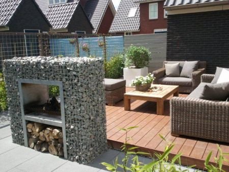 Schitterende Blokhaard met BBQ functie - 1