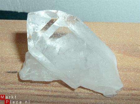 Cristalquartz, Kristal Kwarts#5 Helder Transparant - 1