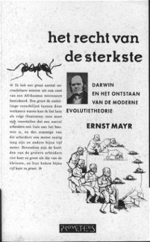 Mayr, Ernst; Het recht van de sterkste - 1