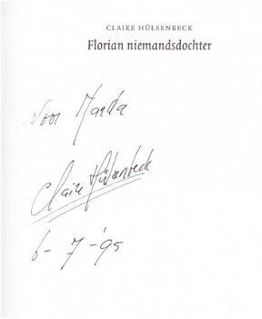 FLORIAN NIEMANDSDOCHTER - Claire Hülsenbeck - 2