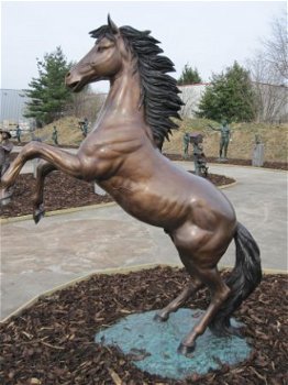 bronzen paarden - 1