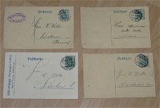 Postkaarten / Postkarten Lotje, Duits, uit 1913 (4 stuks).