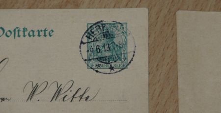 Postkaarten / Postkarten Lotje, Duits, uit 1913 (4 stuks). - 5