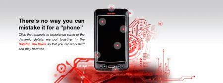 Honeywell Dolphin 70e Smartphone 2D BT Wi-Fi 3G NFC GPS - Afbeelding 6