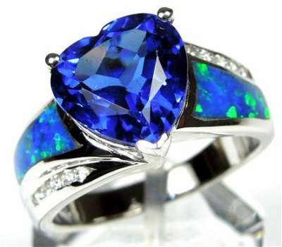 Sterling silver 925 jewelry with tanzanite, new, from €20 - 1