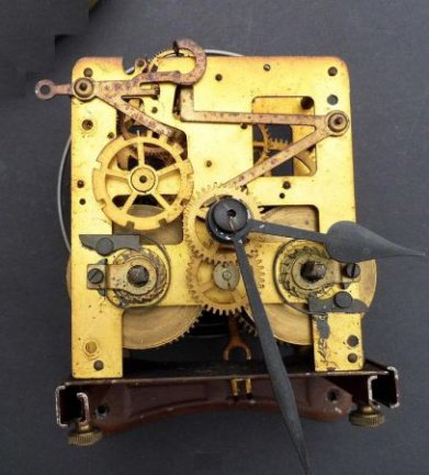 === Regulateur uurwerk = Pheilkreuz = oud === 17652 - Afbeelding 3