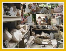 Beeldhouwen Nijmegen verkoop steen beeldhouwstenen workshop
