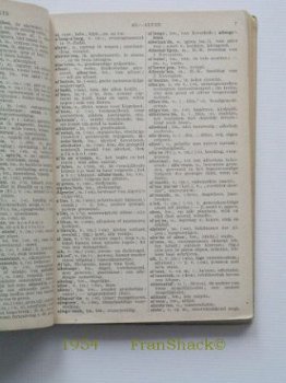[1954] Zakwoordenboekje, Van Dale, Nijhoff - 3
