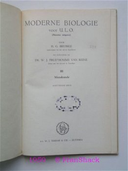 [1959] Moderne biologie dl III, Brusse ea, Thieme - 2