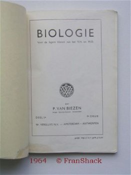 [1964] Biologie 1A, Biezen v. , Versluys - 2