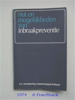 [1974] Inbraakpreventie, Verzekerings Mij. Holland - 1