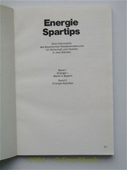 [1981] Energie Spartips Band 2, min.für WuV Bayern - 2