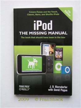 [2009] iPoD, The Missing Manual, Biersdorfer, O’Reilly - 1