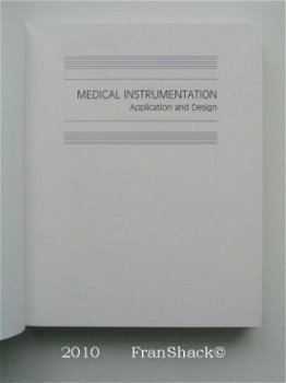 [2010] Medical Instrumentation, Webster and others, Wiley - 2