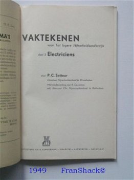 [1949] Vaktekenen voor Electriciens dl. 3, Setteur, Kemperma - 2