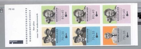 Nederland 1992 NVPH PB 48 Yvert C1438a Zomerzegels postfris - 1