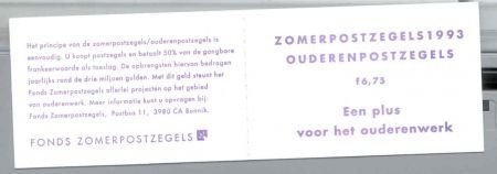 Nederland 1992 NVPH PB 48 Yvert C1438a Zomerzegels postfris - 1