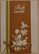 Felicitatiekaart 17: Witte embossing bloemen - 1 - Thumbnail