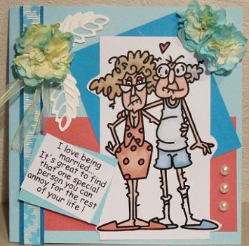 Humorkaart 19: I love being married - 1