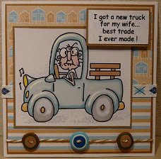 Humorkaart 21: I got a new truck