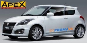 APEX Verlagingsveren Suzuki Swift v.a. 2010 - 1