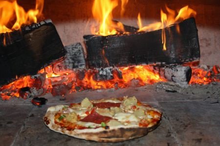 Houtgestookte pizza oven PISA 100cm+brede deur - 5