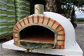 Steenoven/pizza-oven PISA 120cm nieuwe broodbakoven - 1 - Thumbnail