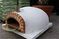 Steenoven/pizza-oven PISA 120cm nieuwe broodbakoven - 1 - Thumbnail