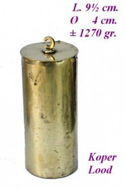 === Gewicht = gewicht regulateur = oud === 17775