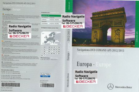 Mercedes Navigatie DVD Comand APS (2012/2014) - nr. 1