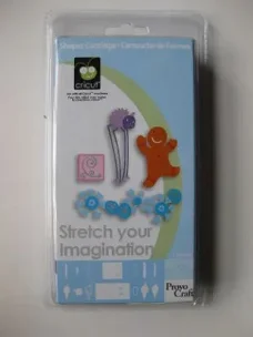 Cricut cartridge Stretch Your Imagination **nieuw**