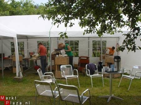 WORKSHOP BEELDHOUWEN IN BLOEMENTUIN VAN DE HORTUS NIJMEGEN - 2