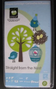 Cricut Cartridge Straight From The Nest **nieuw**