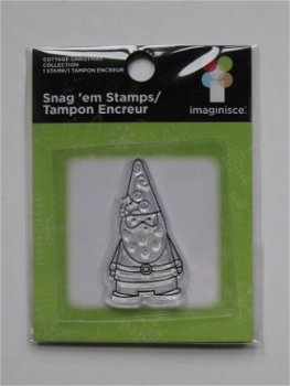 Imaginisce stamp Santa Gnome **nieuw** - 1