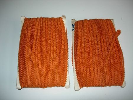 Retro sierband: Oranje, 7 mm breed - 1