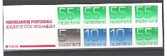 Nederland 1987 postzegelboekje Crouwel postfris - 1 - Thumbnail