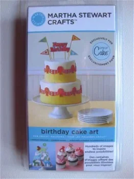 Cricut cartridge Martha Stewart Birthday Cake Art **nieuw** - 1