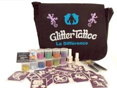 Glamour Glitter Tattoo glittertattoo glitters sjablonen - 1
