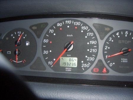 Toerenteller snelheidsmeter kilometer teller Citroen C5 - 1