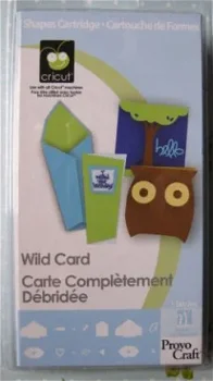 Cricut Cartridge Wild Card **nieuw** - 1