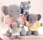 haakpatroon 019 familie olifant - 1 - Thumbnail