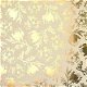 NIEUW metallic papier Coral Couture 23 Gold Flowers van DCWV - 1 - Thumbnail