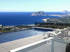 Moderne luxe bungalow met zeezicht te koop, Moraira Costa Bl