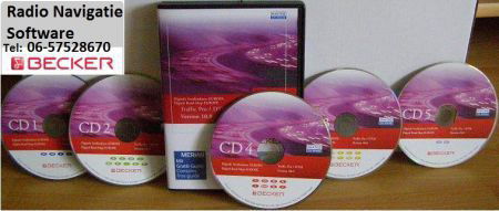 Becker / Mercedes Navigatie Software Cd's & Comand Aps DVD - Afbeelding 3