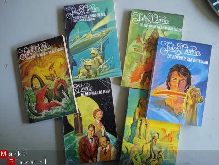 Pockets Valkenserie Jules Verne serie van 6 delen 1978 De re - 1