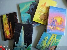 Pockets Valkenserie Jules Verne serie van 6 delen 1978 De re