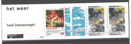 Nederland 1990 postzegelboekje Het Weer postrfris - 1