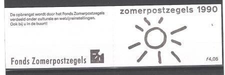 Nederland 1990 postzegelboekje Het Weer postrfris - 1