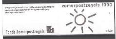 Nederland 1990 postzegelboekje Het Weer postrfris - 1 - Thumbnail